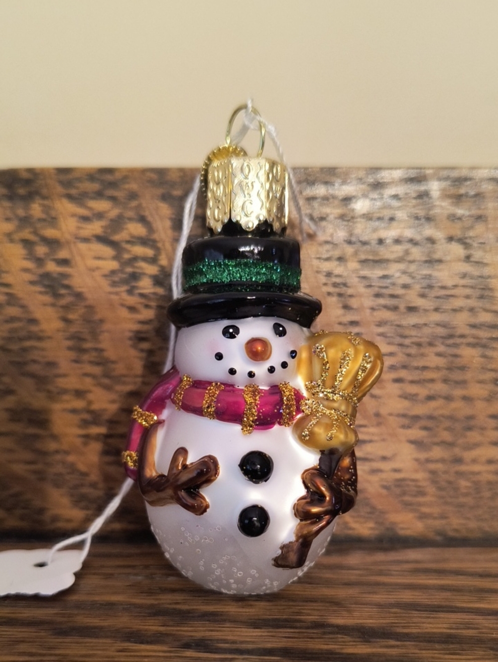 Old World Christmas Snowman Ornament